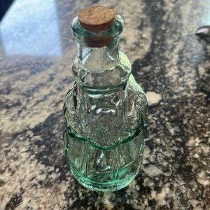 Santa Claus Glass Bottle